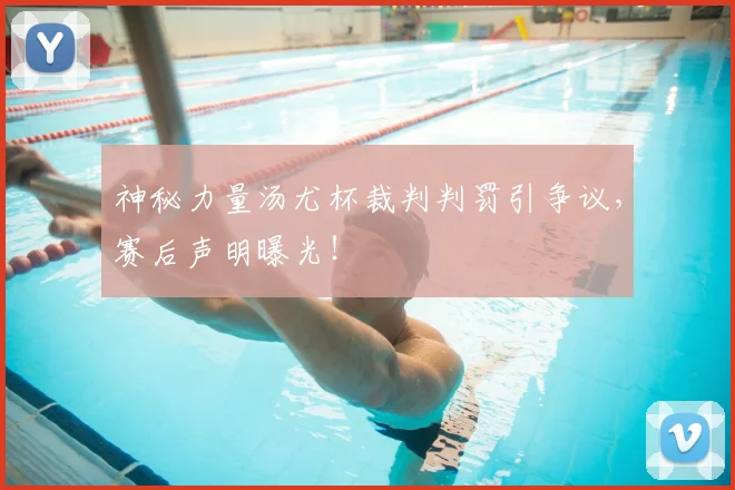 神秘力量汤尤杯裁判判罚引争议，赛后声明曝光！