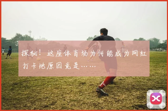 探秘！这座体育场为何能成为网红打卡地原因竟是……